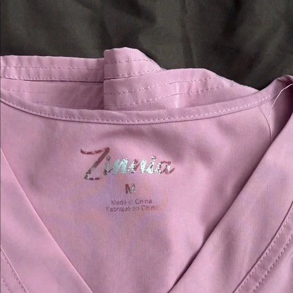 Pink Scrub Set - Picture 2 of 3